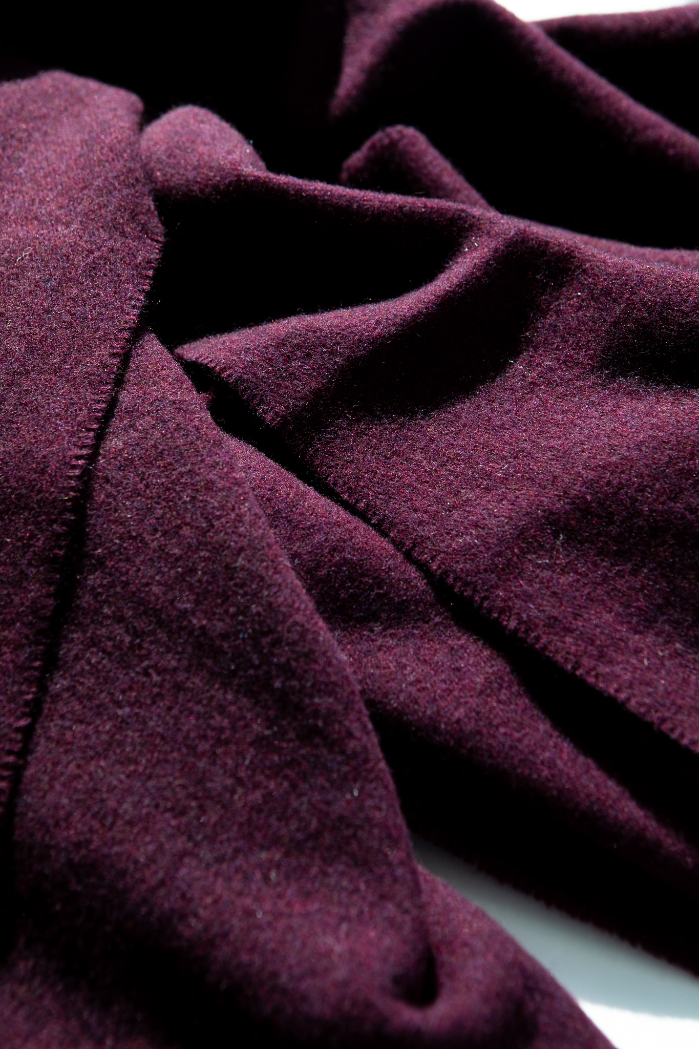 COISA PLAID AUBERGINE